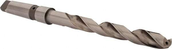 Value Collection - 47/64", 3MT 118° Point Cobalt Taper Shank Drill Bit - Bright Finish, 6-1/4" Flute Length, 10-7/8" OAL, Spiral Flute, Through Coolant - Exact Tool & Supply