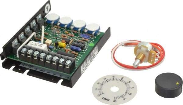 Dart Controls - 1 Max hp, 25 Max RPM, Electric AC DC Motor - 120, 240 V Input - Exact Tool & Supply