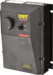 Dart Controls - 1/8 Max hp, 30 Max RPM, Electric AC DC Motor - 120 V Input - Exact Tool & Supply