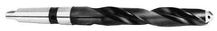 Value Collection - 3/4", 3MT 118° Point Cobalt Taper Shank Drill Bit - Bright Finish, 6-1/4" Flute Length, 10-7/8" OAL, Spiral Flute, Through Coolant - Exact Tool & Supply