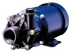 Finish Thompson - 7-1/2 HP, 135 Shut Off Feet, Polypro, Carbon and Viton Magnetic Drive Pump - 3 Phase - Exact Tool & Supply
