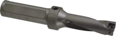 Kennametal - 2.63" Max Drill Depth, 3xD, 0.8752" Diam, Indexable Insert Drill - 2 Inserts, 1" Shank Diam, Flange Shank - Exact Tool & Supply