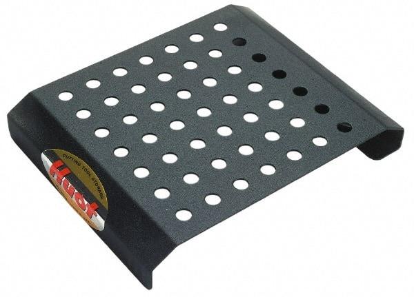 Huot - 48 Collet, ER25 Steel Collet Rack and Tray - 9-1/8 Inch Wide x 2 Inch High x 17 Inch Long - Exact Tool & Supply