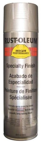 Rust-Oleum - Stainless Steel, 14 oz Net Fill, Gloss, Enamel Spray Paint - 10 Sq Ft per Can, 14 oz Container, Use on Rust Proof Paint - Exact Tool & Supply