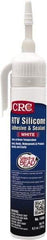 CRC - 8 oz Tube White RTV Silicone Gasket Sealant - -76 to 356°F Operating Temp, 24 hr Full Cure Time - Exact Tool & Supply