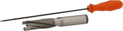 Kennametal - 19.28 to 19.78mm Diam, 3xD, 57.8mm Max Depth, 3/4" Shank Diam, 3.09" Flute, 5-1/4" OAL, Replaceable Tip Drill - KSEM0759 Insert, 2 Seat Size, Series KSEM - Exact Tool & Supply