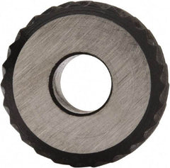 Value Collection - 3/16 Inch Face Width, 5/8 Inch Diameter, High Speed Steel Knurl Wheel Set - 7/32 Inch Hole Diameter, Beveled Face Knurl, Left and Right Hand Diagonal Pattern, Form - Exact Tool & Supply