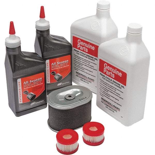 Ingersoll-Rand - 6 Piece Air Compressor Start-up Kit - For Use with SS3J5.5GH-WB - Exact Tool & Supply