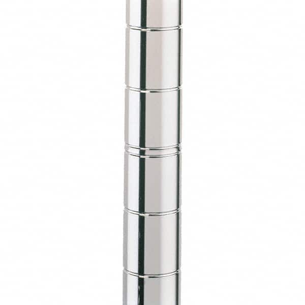 Metro - 1" Wide x 27" High x 1" Long Open Shelving Mobile Shelving Post - Exact Tool & Supply