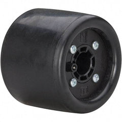 Dynabrade - 3" Wide Power Sander Pneumatic Wheel - 3-1/4" Diam - Exact Tool & Supply