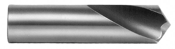 Interstate - 7/8" Body Diam, 118°, 2-1/2" OAL, High Speed Steel Spotting Drill - Exact Tool & Supply