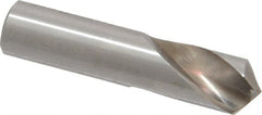 Interstate - 7/16" Body Diam, 118°, 2" OAL, High Speed Steel Spotting Drill - Exact Tool & Supply