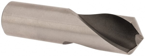 Interstate - 5/8" Body Diam, 118°, 2-1/4" OAL, High Speed Steel Spotting Drill - Exact Tool & Supply