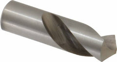 Interstate - 3/4" Body Diam, 118°, 2-1/4" OAL, High Speed Steel Spotting Drill - Exact Tool & Supply
