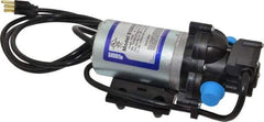 Pentair - 1/15 HP, 1/2 Inlet Size, 1/2 Outlet Size, Demand Switch, Diaphragm Spray Pump - 115 Input Voltage, Polypropylene, 3.60 Max GPM - Exact Tool & Supply