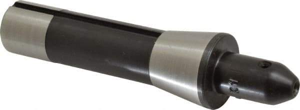 Collis Tool - R8 Taper Shank 3/16" Hole End Mill Holder/Adapter - 11/16" Nose Diam, 1.41" Projection - Exact Tool & Supply
