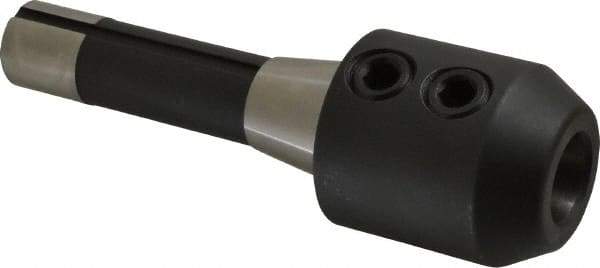 Collis Tool - R8 Taper Shank 7/8" Hole End Mill Holder/Adapter - 2" Nose Diam, 2-3/8" Projection - Exact Tool & Supply