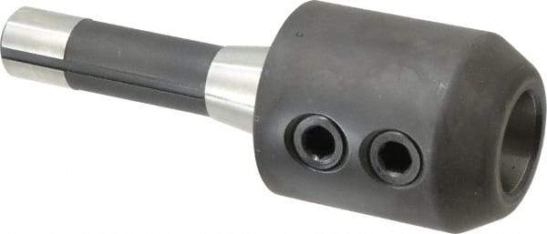 Collis Tool - R8 Taper Shank 1-1/4" Hole End Mill Holder/Adapter - 2-5/8" Nose Diam, 3-1/8" Projection - Exact Tool & Supply