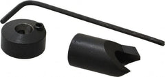 Vernon - 3/8" Cutter Diam, #7 Drill Combatibility, 1/4" Collar Thickness, Adjustable Depth Drill Countersink - Exact Tool & Supply