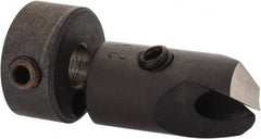 Vernon - 5/16" Cutter Diam, #23 Drill Combatibility, 1/4" Collar Thickness, Adjustable Depth Drill Countersink - Exact Tool & Supply