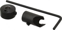 Vernon - 5/16" Cutter Diam, #25 Drill Combatibility, 1/4" Collar Thickness, Adjustable Depth Drill Countersink - Exact Tool & Supply