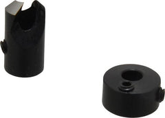 Vernon - 5/16" Cutter Diam, 5/32" Drill Compatibility, 1/4" Collar Thickness, Adjustable Depth Drill Countersink - Exact Tool & Supply