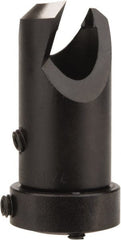 Vernon - 5/8" Cutter Diam, 7/16" Drill Compatibility, 5/16" Collar Thickness, Adjustable Depth Drill Countersink - Exact Tool & Supply
