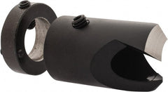 Vernon - 13/16" Cutter Diam, 35/64" Drill Compatibility, 5/16" Collar Thickness, Adjustable Depth Drill Countersink - Exact Tool & Supply