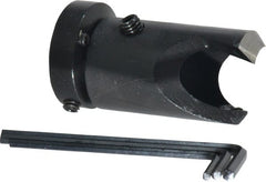 Vernon - 13/16" Cutter Diam, 37/64" Drill Compatibility, 5/16" Collar Thickness, Adjustable Depth Drill Countersink - Exact Tool & Supply