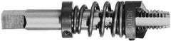 Burr-Bit - 1" Tap Compatibility, 7/32" Collar Thickness, 4 Tap Flutes, Deburring Tap Attachment - 1-7/8" Outside Diam, 120° Included Angle, High Speed Steel - Exact Tool & Supply