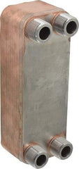 Lytron - Inch, Brazed Plate Heat Exchanger - Max psi, °F Max," Wide x" High x" Deep - Exact Tool & Supply