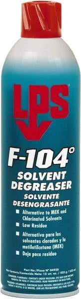 LPS - 20 oz Aerosol Cleaner/Degreaser - Aerosol, Unscented - Exact Tool & Supply