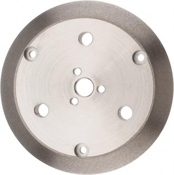 Made in USA - 6" Diam, 5/8" Hole Size, 1/16" Overall Thickness, Tool & Cutter Grinding Wheel - Medium Grade, CBN, 6,000 RPM - Exact Tool & Supply