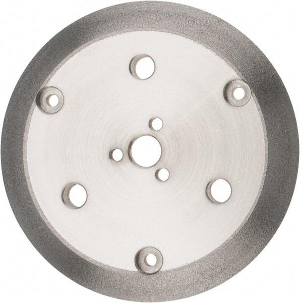 Made in USA - 6" Diam, 5/8" Hole Size, 1/16" Overall Thickness, Tool & Cutter Grinding Wheel - Medium Grade, Diamond, 6,000 RPM - Exact Tool & Supply