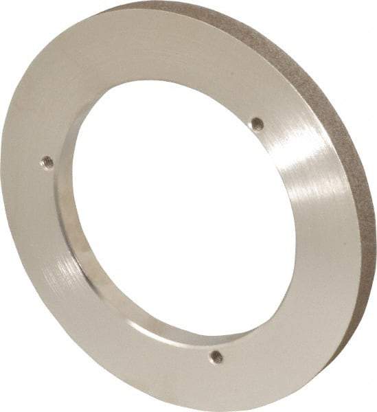 Made in USA - 6" Diam, 5/8" Hole Size, 1/16" Overall Thickness, Tool & Cutter Grinding Wheel - Medium Grade, CBN, 6,000 RPM - Exact Tool & Supply