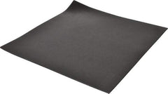Made in USA - 12" Long, 12" Wide, 1/8" Thick, Neoprene Rubber Foam Sheet - 35 to 45 Durometer, Black, -40 to 220°F, 1,500 psi Tensile Strength, Stock Length - Exact Tool & Supply