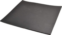 Made in USA - 12" Long, 12" Wide, 3/16" Thick, Buna-N Rubber Foam Sheet - 35 to 45 Durometer, Black, -40 to 212°F, 1,500 psi Tensile Strength, Stock Length - Exact Tool & Supply