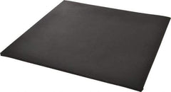 Made in USA - 12" Long, 12" Wide, 1/4" Thick, Buna-N Rubber Foam Sheet - 45 to 55 Durometer, Black, -40 to 212°F, 1,500 psi Tensile Strength, Stock Length - Exact Tool & Supply