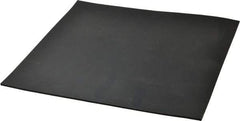 Made in USA - 12" Long, 12" Wide, 1/8" Thick, Buna-N Rubber Foam Sheet - 65 to 75 Durometer, Black, -40 to 212°F, 1,500 psi Tensile Strength, Stock Length - Exact Tool & Supply