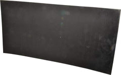 Made in USA - 24" Long, 12" Wide, 3/8" Thick, Buna-N Rubber Foam Sheet - 65 to 75 Durometer, Black, -40 to 212°F, 1,500 psi Tensile Strength, Stock Length - Exact Tool & Supply
