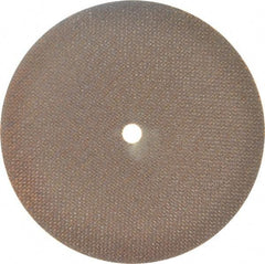 Norton - 7" 60 Grit Aluminum Oxide Cutoff Wheel - 0.035" Thick, 1/2" Arbor, 8,730 Max RPM, Use with Stationary Grinders - Exact Tool & Supply