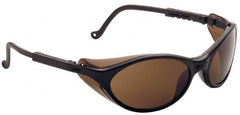Uvex - Espresso Lenses, Framed Safety Glasses - Exact Tool & Supply