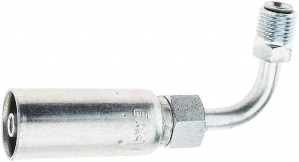 Eaton - Male Steel Hydraulic Hose Swivel - -4 Hose Size, 1/4" Hose Diam - Exact Tool & Supply