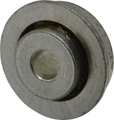 Value Collection - 1/4" Bore Diam, 29/32" OD, Open Unground Full Complement Radial Ball Bearing - With Flange, 1 Row, Round Bore, 356 Lb Dynamic Capacity - Exact Tool & Supply