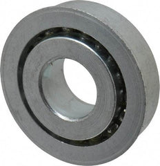 Value Collection - 3/4" Bore Diam, 1-7/8" OD, Open Unground Full Complement Radial Ball Bearing - With Flange, 1 Row, Round Bore, 1,291 Lb Dynamic Capacity - Exact Tool & Supply