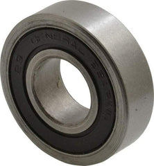 Value Collection - 3/4" Bore Diam, 1-3/4" OD, Double Seal Unground Retainer Type Radial Ball Bearing - 1/2" Wide, 1 Row, Round Bore, 1,171 Lb Dynamic Capacity - Exact Tool & Supply