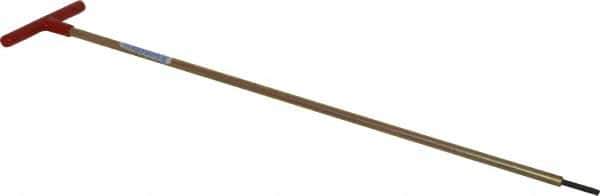 Made in USA - 5/32" Hex, T-Handle, Hex Key - 18" OAL, Chromalloy Steel, Inch System of Measurement - Exact Tool & Supply