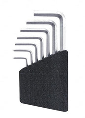 Made in USA - 7 Piece L-Key Hex Key Set - Exact Tool & Supply