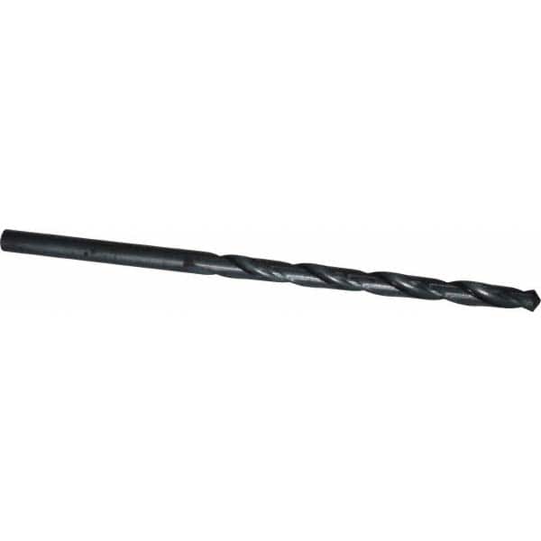 Interstate - 9/32" 118° Spiral Flute High Speed Steel Taper Length Drill Bit - Exact Tool & Supply