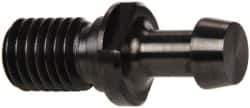 Parlec - B Style, CAT40 Taper, 5/8-11 Thread, 90° Angle Radius, Standard Retention Knob - 1.91" OAL, 0.588" Knob Diam, 0.2" Flange Thickness, 1.053" from Knob to Flange, 0.635" Pilot Diam - Exact Tool & Supply